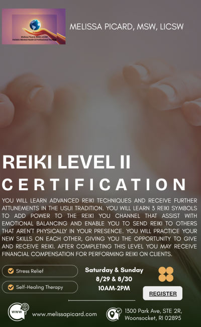 Reiki II Certification